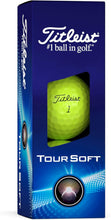 Load image into Gallery viewer, Titleist Tour Soft 2024 12/Balls (Yellow)