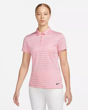 Load image into Gallery viewer, Nike Women's Victory Striped Dri-Fit Polo DX1503