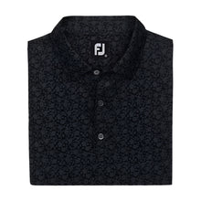 Load image into Gallery viewer, FootJoy Men's Polo Painted Floral Lisle Self Collar 28841