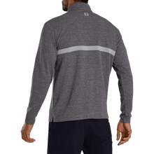 Load image into Gallery viewer, Footjoy Men's Inset Stripe Flat Back Rib 1/4 Zip Pullover 30018
