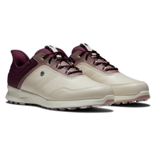 Load image into Gallery viewer, FootJoy Women's Shoe Stratos Vanilla/Brown 90125