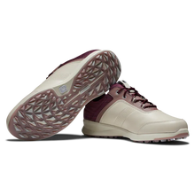 Load image into Gallery viewer, FootJoy Women's Shoe Stratos Vanilla/Brown 90125