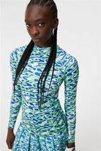 Load image into Gallery viewer, J.Lindeberg Ladies Asa Compression Top Print 8801-Jade