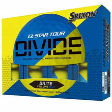 Load image into Gallery viewer, Srixon Q-Star Tour Divide 12/Balls (Blue/Yellow)
