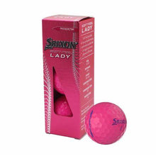 Load image into Gallery viewer, Srixon Soft Feel Ladies 3/Balls Sleeve (Pink)