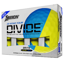 Load image into Gallery viewer, Srixon Q-Star Tour Divide 12/Balls (Blue/Yellow)