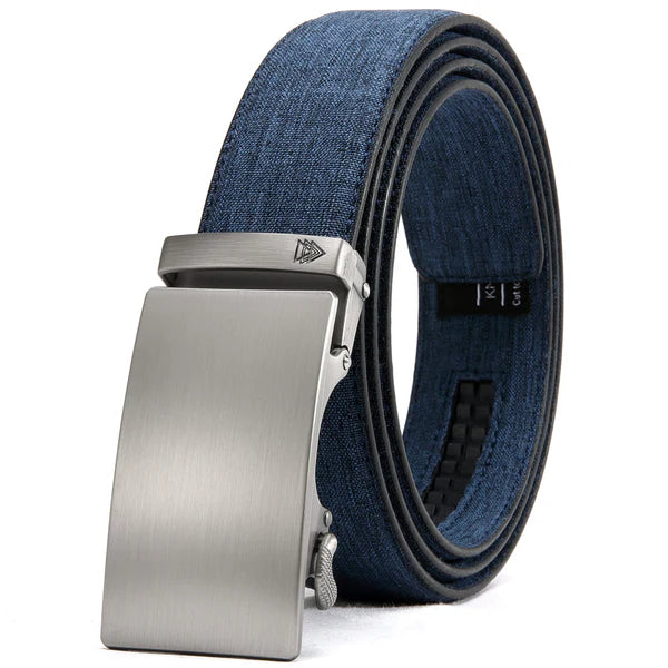 Blue canvas belt hotsell