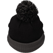 Load image into Gallery viewer, Taylormade Men's Bobble Beanie Hat (Black)