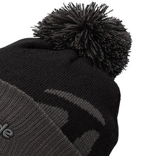 Load image into Gallery viewer, Taylormade Men's Bobble Beanie Hat (Black)