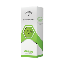 Load image into Gallery viewer, Callaway Supersoft 12/Balls (Matte-Green)