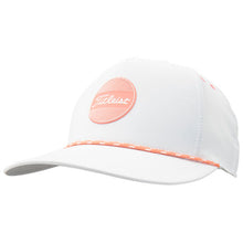 Load image into Gallery viewer, Titleist Women's Cap Boardwalk Rope (White/Peach)