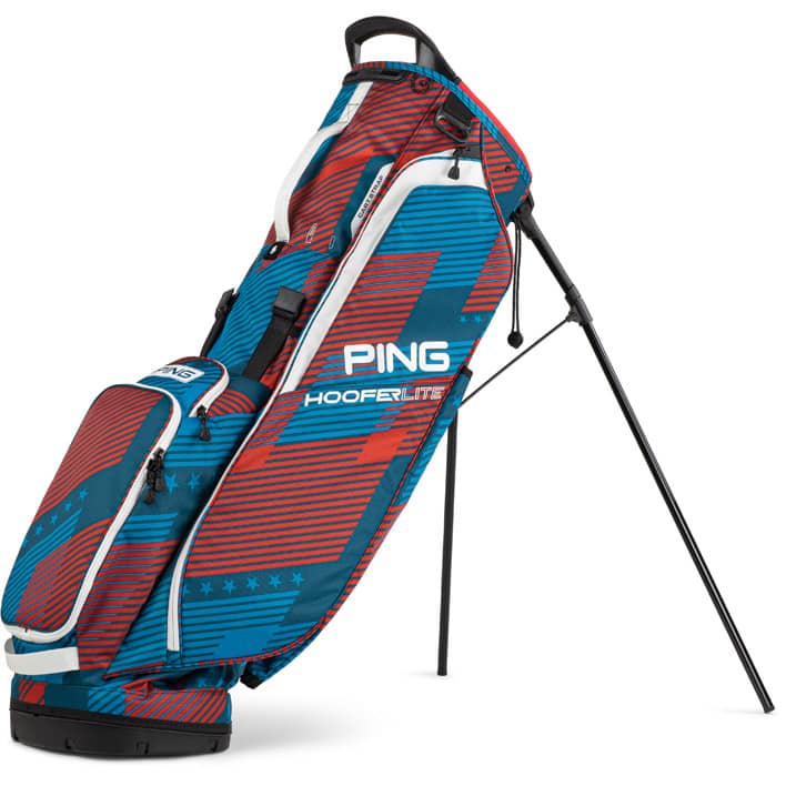 PING Hoofer Lite ゴルフバッグ ネイビー/ミント Ping Hoofer Lite Stand Bag – Greenfield Golf