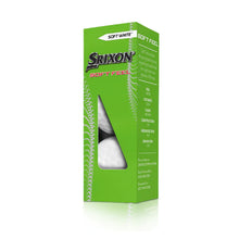 Load image into Gallery viewer, Srixon Soft Feel 3/Balls Sleeve (White)