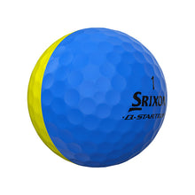 Load image into Gallery viewer, Srixon Q-Star Tour Divide 12/Balls (Blue/Yellow)