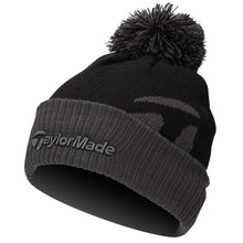Load image into Gallery viewer, Taylormade Men's Bobble Beanie Hat (Black)
