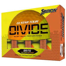 Load image into Gallery viewer, Srixon Q-Star Tour Divide 12/Balls (Orange/Yellow)