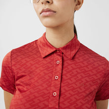 Load image into Gallery viewer, J.LINDEBERG Ladies Polo Alaya Jacquard 5640