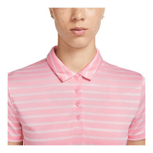 Load image into Gallery viewer, Nike Women's Victory Striped Dri-Fit Polo DX1503