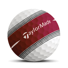 Load image into Gallery viewer, Taylormade Tour Response Stripe Jar Balls (Red)