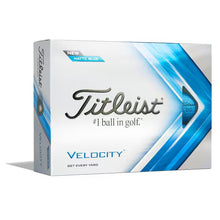 Load image into Gallery viewer, Titleist Velocity 12/Balls (Blue)