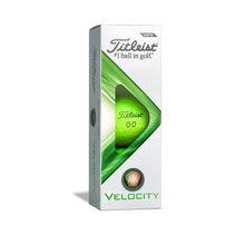Load image into Gallery viewer, Titleist Velocity 3/Balls Sleeve (Green)