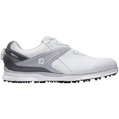 FootJoy Pro SL BOA Men's Golf Shoes-White #53817