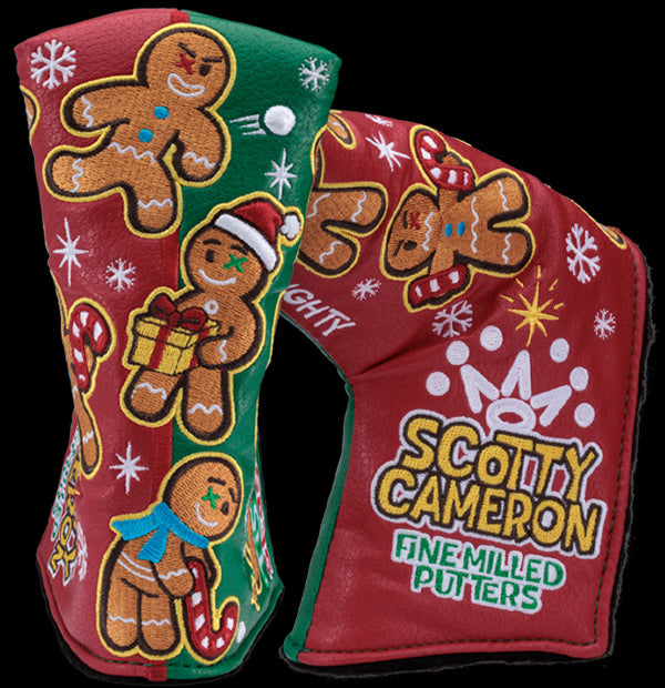 Scotty Cameron Putter Cover (2024 Gingerbread Men)