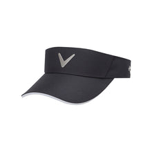 Load image into Gallery viewer, Callaway Men&#39;s Visor Tour Metal V 25 Black

