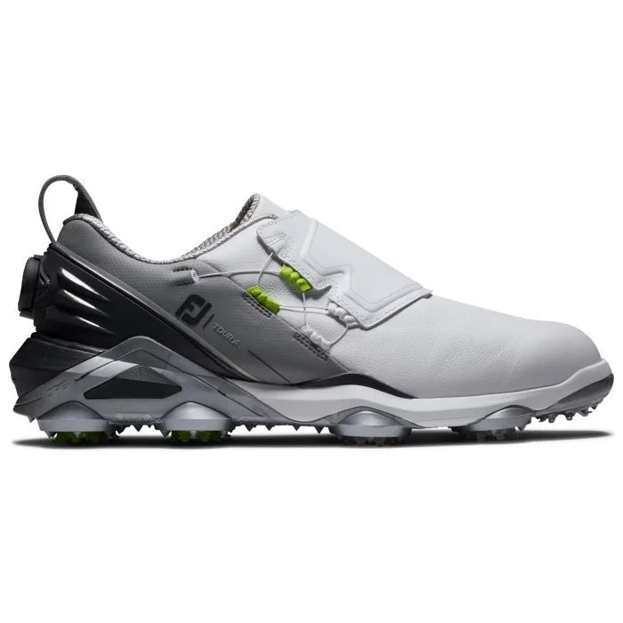 FootJoy 55509 Tour Alpha BOA Men's Shoes -White/Grey