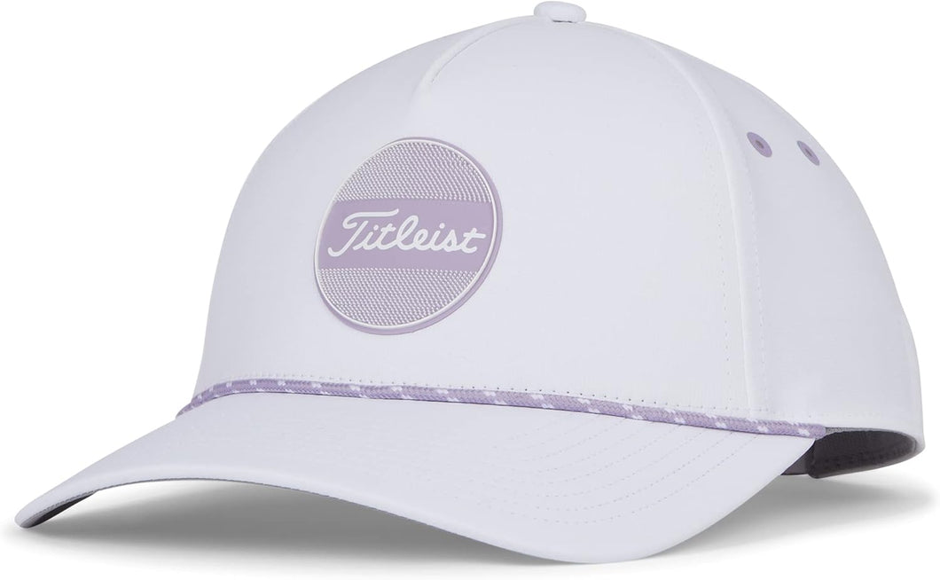 Titleist Women's Cap Boardwalk Rope (White/Lavender)