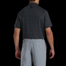 Load image into Gallery viewer, Footjoy Painted Floral Lisle Self Collar Polo #28841
