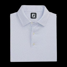 Load image into Gallery viewer, Footjoy Dot Geo Print Lisle Self Collar Polo #28843
