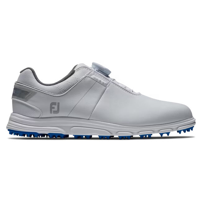 FootJoy Pro SL BOA Junior Golf Shoe- White #45031