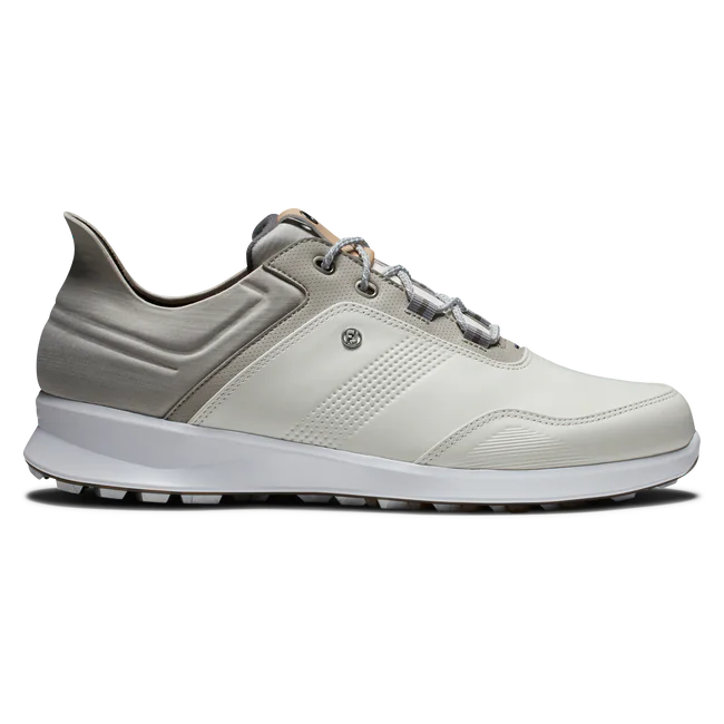 Stratos Men's Golf Shoes-Beige #50071