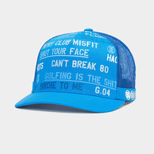 Load image into Gallery viewer, G/Fore Phrase Cotton Twill Trucker Men&#39;s Golf Cap
