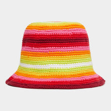 Load image into Gallery viewer, G/Fore Striped Circle G&#39;s Crochet Golf Bucket Hat
