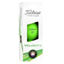 Load image into Gallery viewer, Titleist Velocity Double Digit 12/Balls (Matte-Green)
