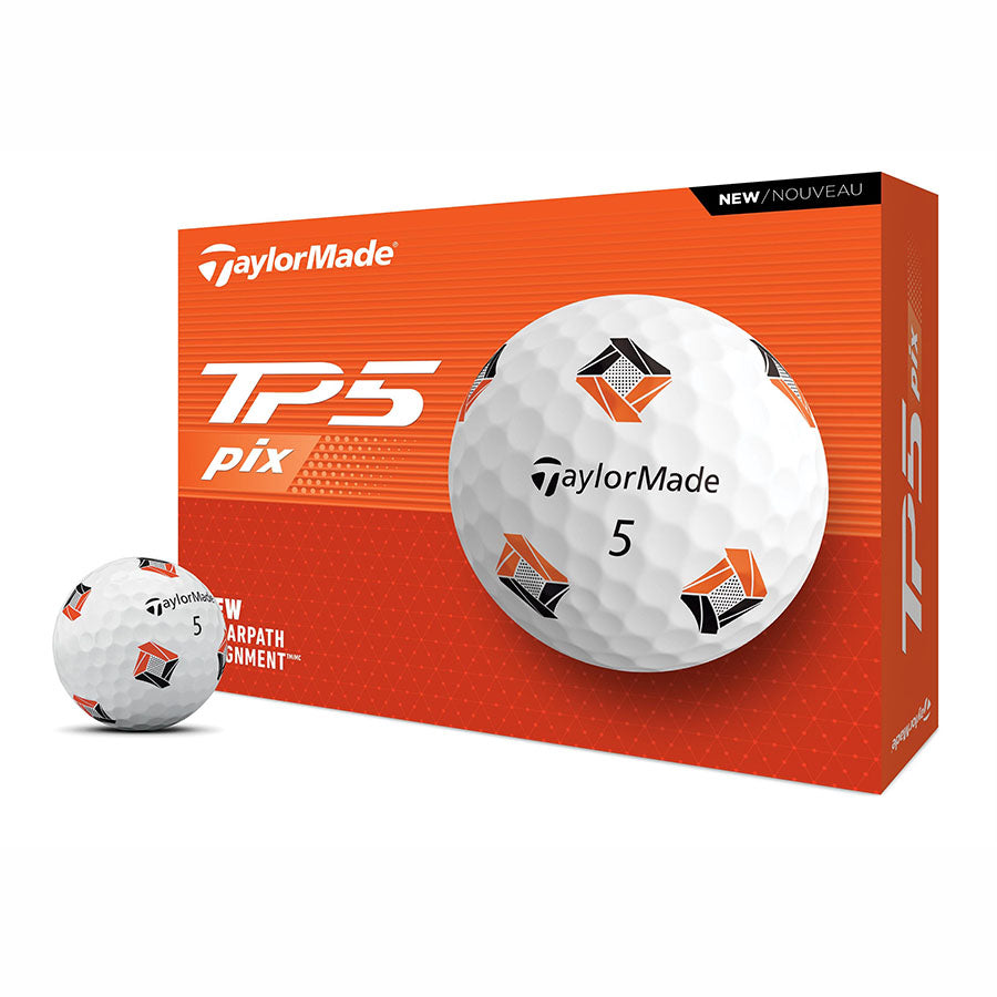 Taylormade TP5 PIX Golf Balls 2024