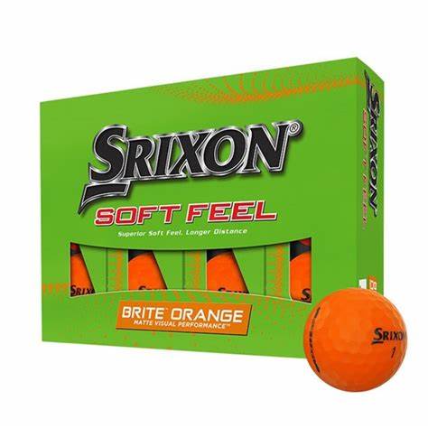 Srixon Soft Feel 12/Balls (Brite-Orange)