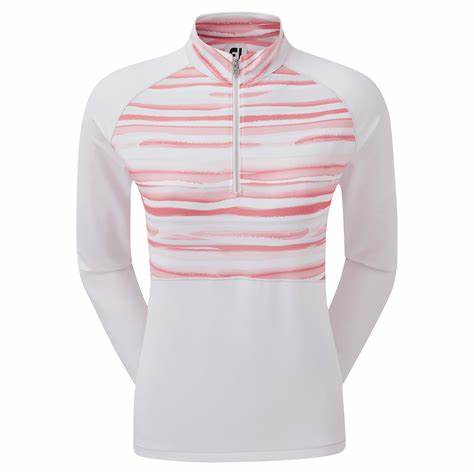 FootJoy Women's 1/2 Zip Long Sleeve Polo 25022