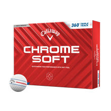 Load image into Gallery viewer, Callaway Chrome Soft 360 Triple Track Golf Balls 2024
