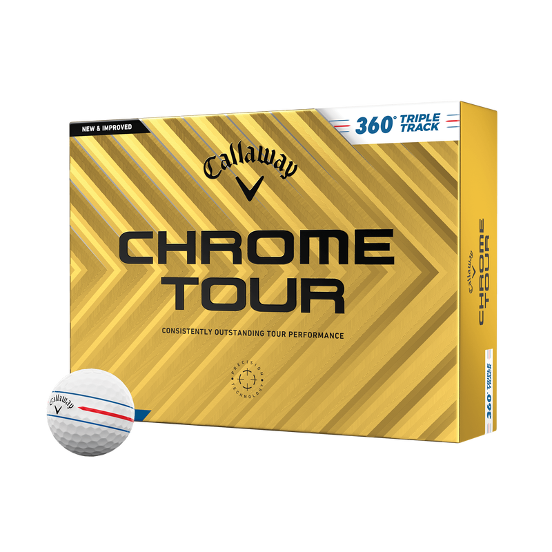 Callaway Chrome Tour Triple Track Golf Balls 2024