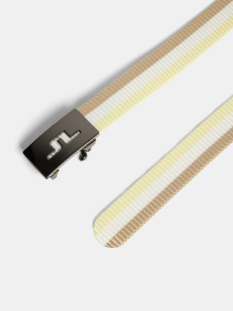 J.Lindeberg Belt 9743 Roy Webbing Stripe