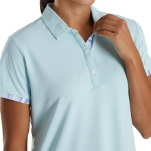 Load image into Gallery viewer, FootJoy Women&#39;s Polo Water Color Trim 29665
