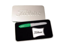 Load image into Gallery viewer, Titleist Ball Marker Tin Kit
