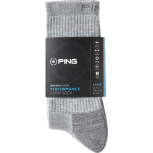 Load image into Gallery viewer, Ping Sensorcool Crew Sock - 2 Pack
