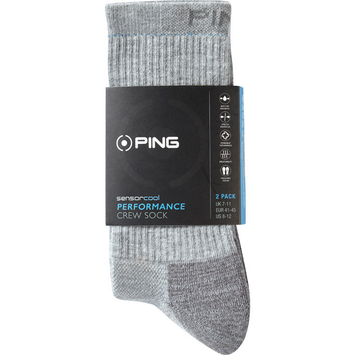 Ping Sensorcool Crew Sock - 2 Pack