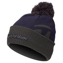 Load image into Gallery viewer, Taylormade Men&#39;s Bobble Beanie Hat (Navy)
