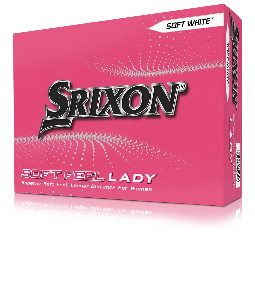 Srixon Soft Feel Ladies 12/Balls (White)