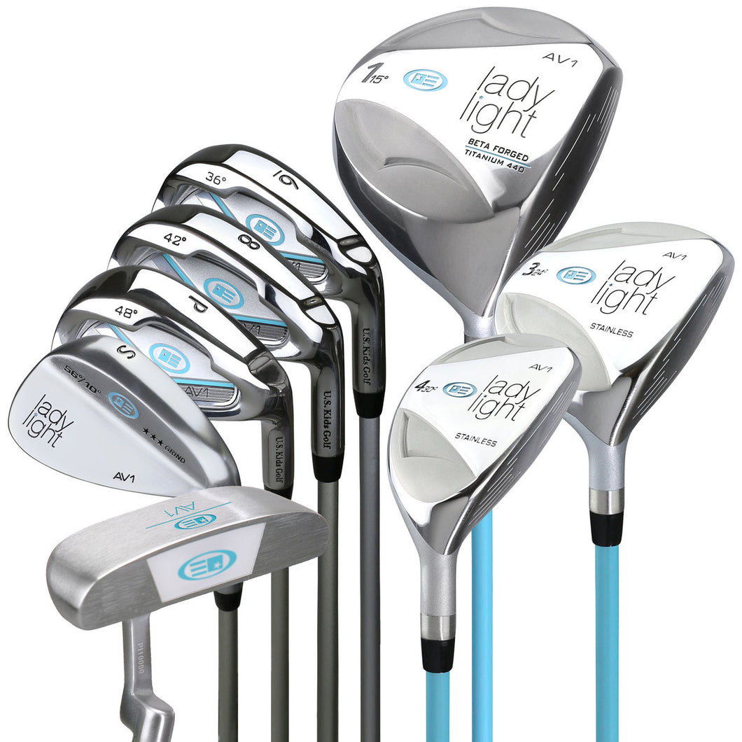 U.S. Kids Golf Lady Light Package Set